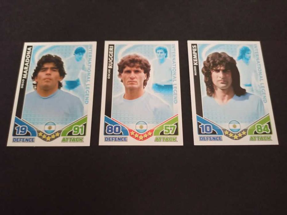 Set complet 32 cartonase Topps MA World Cup 2010 (Maradona, Pele, etc)
