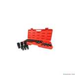 Set chei tubulare de impact lungi, 1/2" 8 - 32 mm, 35 piese, Verke
