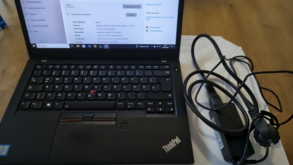 Vând laptop Lenovo Thinkpad T470s