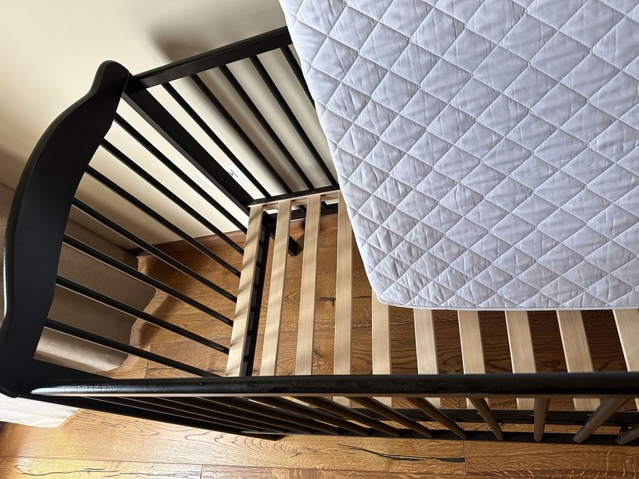 Vand patut lemn cu saltea de cocos