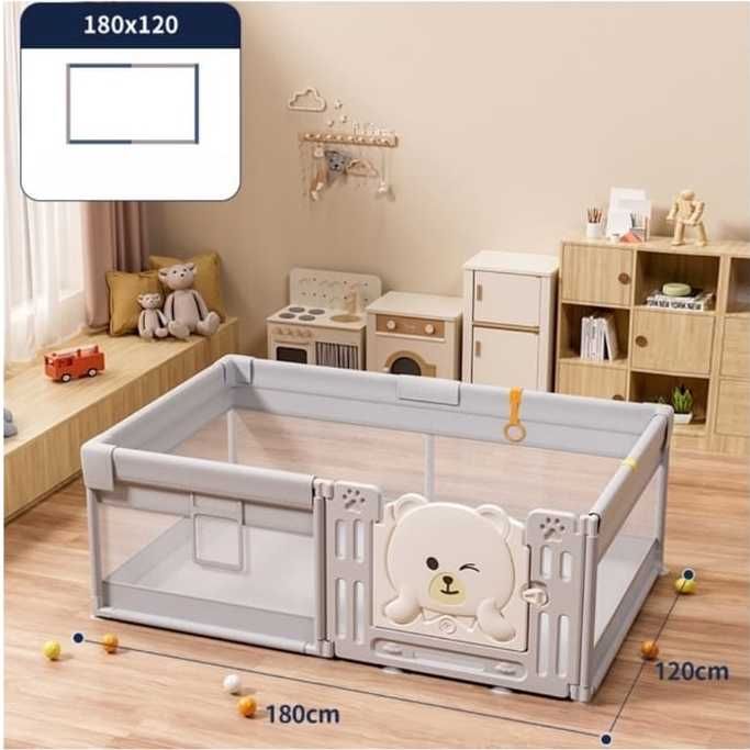 Большой детский манеж 180×120×65 — новый!