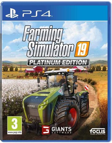 [ps4] Уникална ЦЕНА ! Чисто НОВИ Farming Simulator 19 - Platinum Ed.
