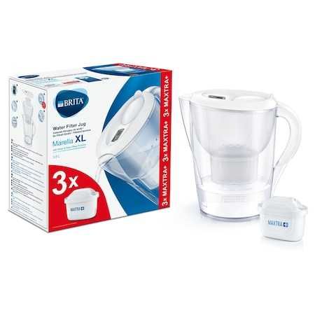 Cana filtranta, Brita, 3.5l, Alb + 3 Filtre