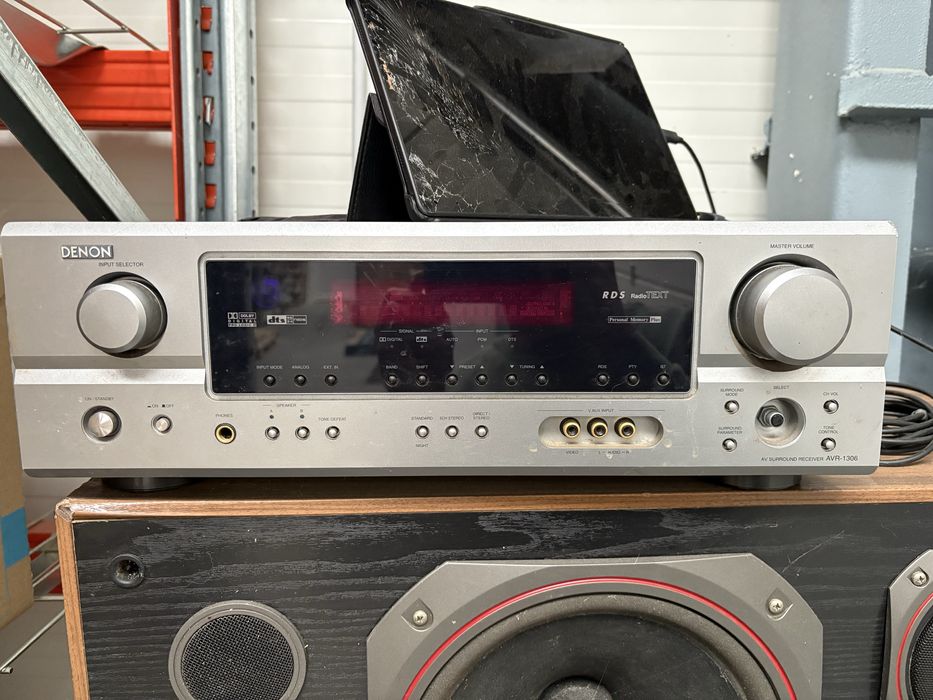 Amplificator Denon AVR 1306 + boxe pasive 110w 8 ohm