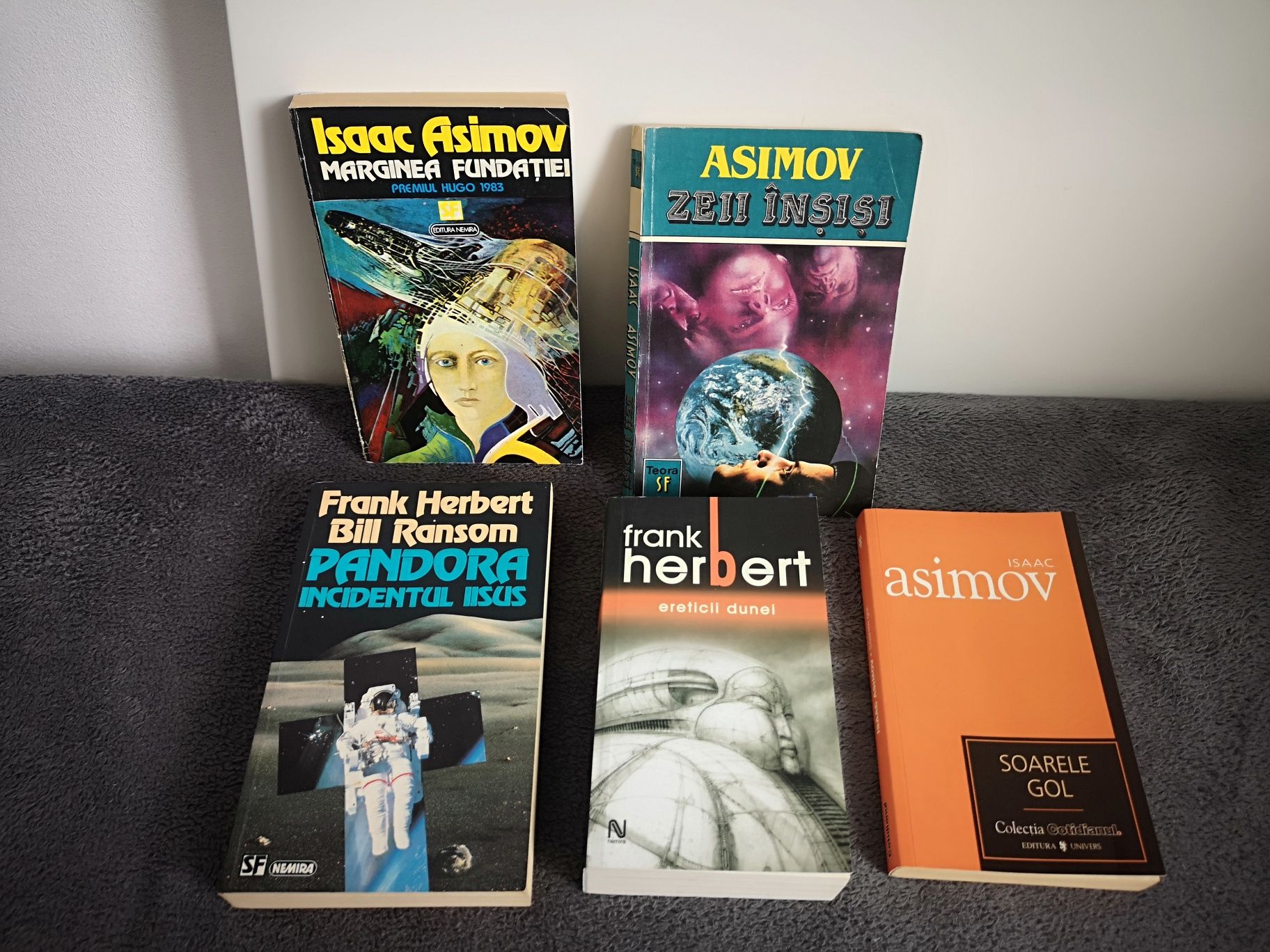 Marginea Fundației, Eretici Dunei, SF- Asimov, Herbert