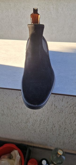 Ghete bărbat piele intoarsa