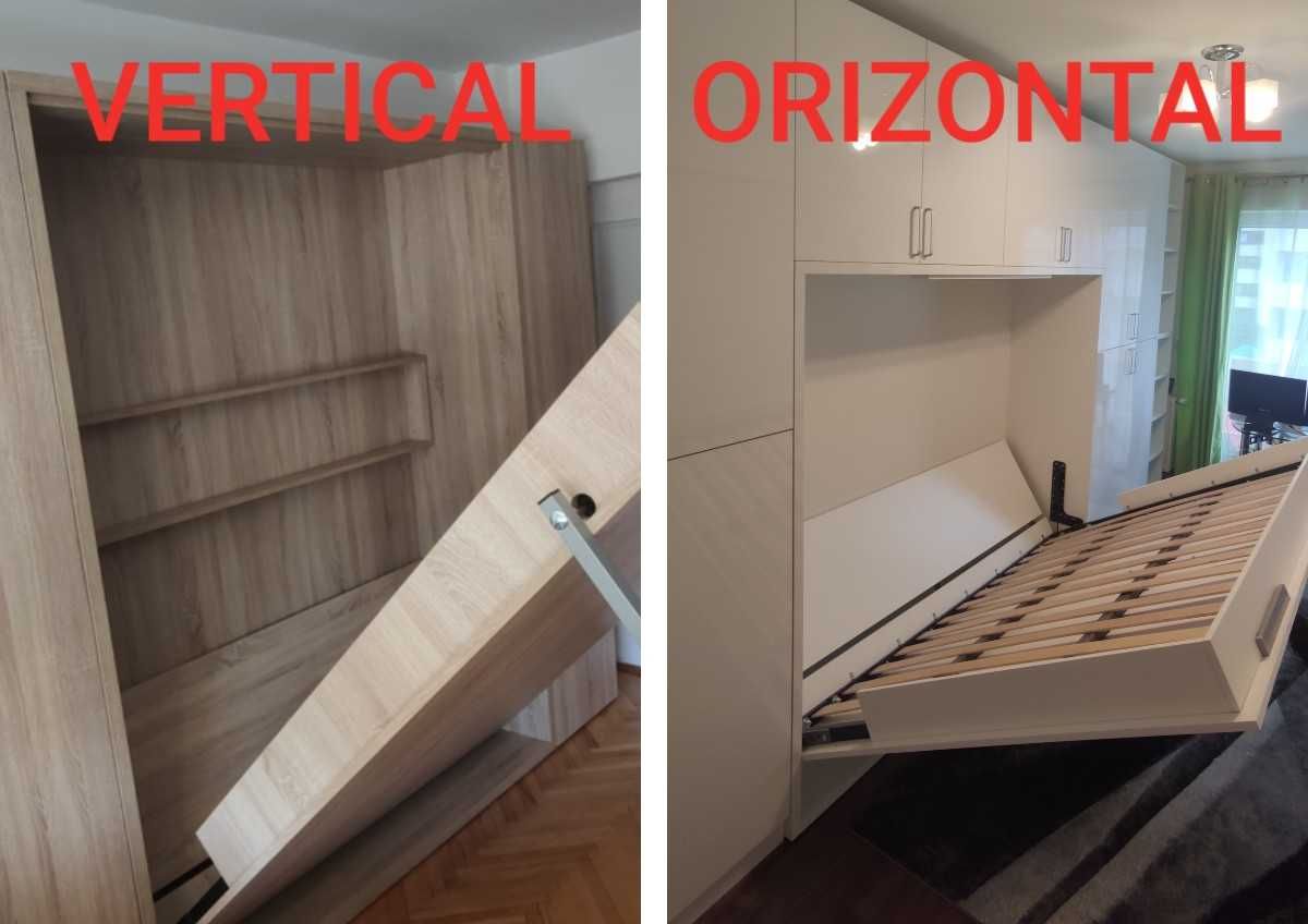 Mecanism  Sistem Pat Rabatabil orizontal vertical cu sau fara canapea