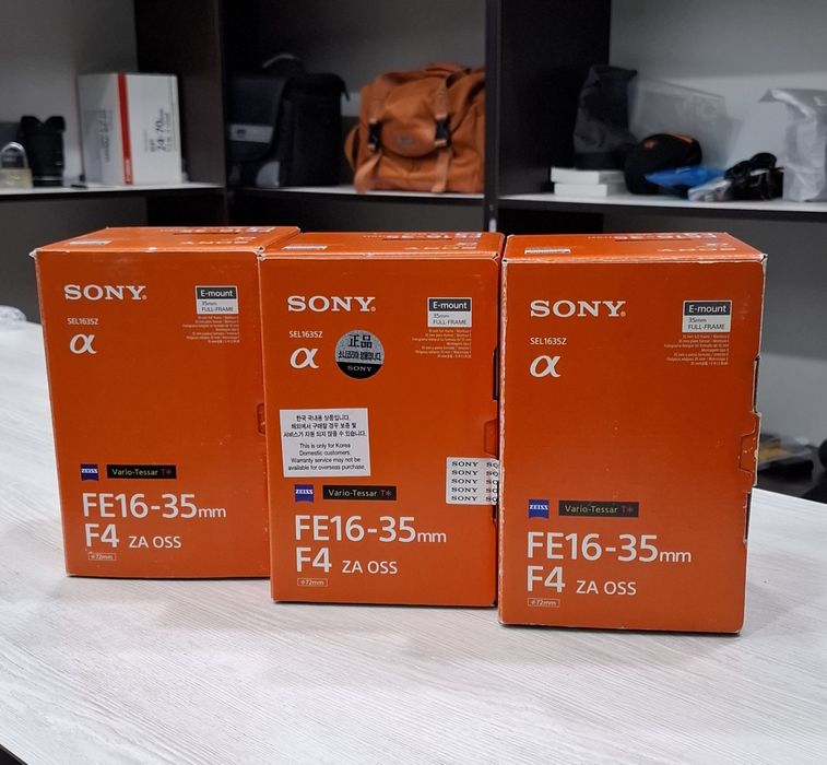 Fe 16-35mm f4 obektivlari sony uchun