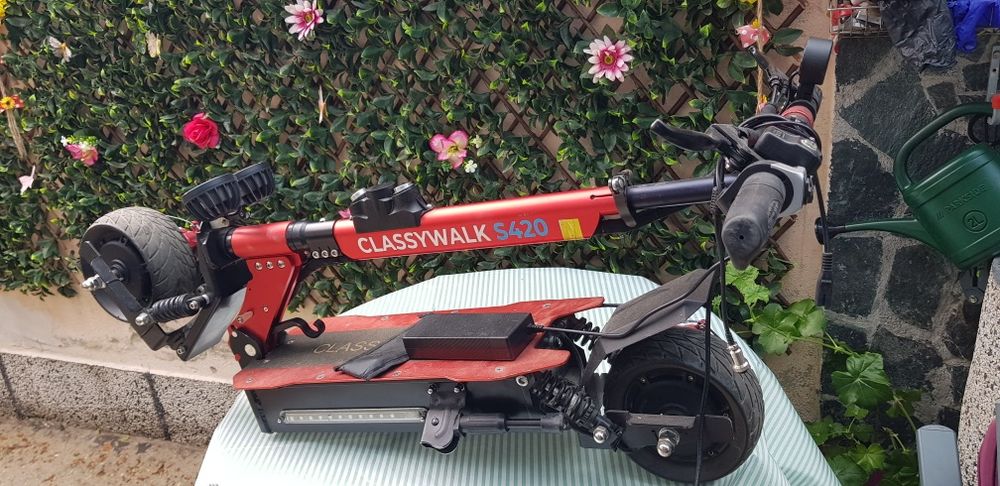 Тротинетка 2000w два мотора