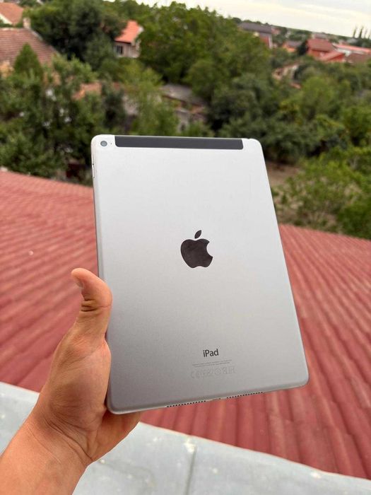 Apple iPad Air 2 (2015),Wi-Fi+Cellular, Space Gray,Memorie 16GB FRUMOS