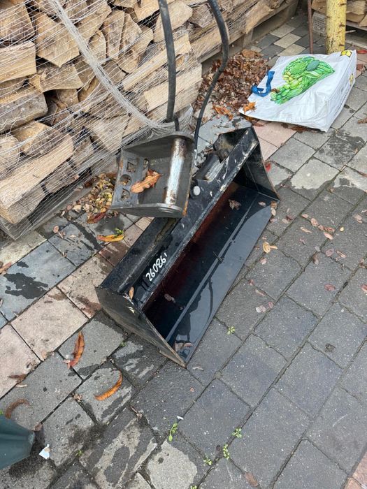 Cupa cu inclinare hidraulica MS01, cadru nivelator miniexcavator MS03