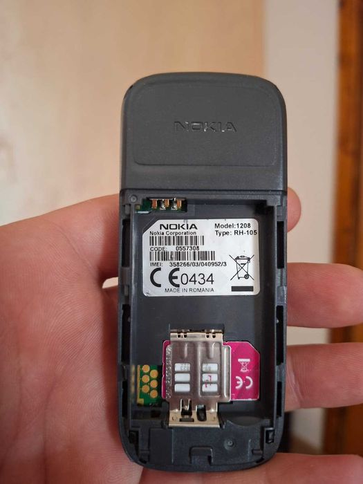 Nokia 1208 Meniu Romana