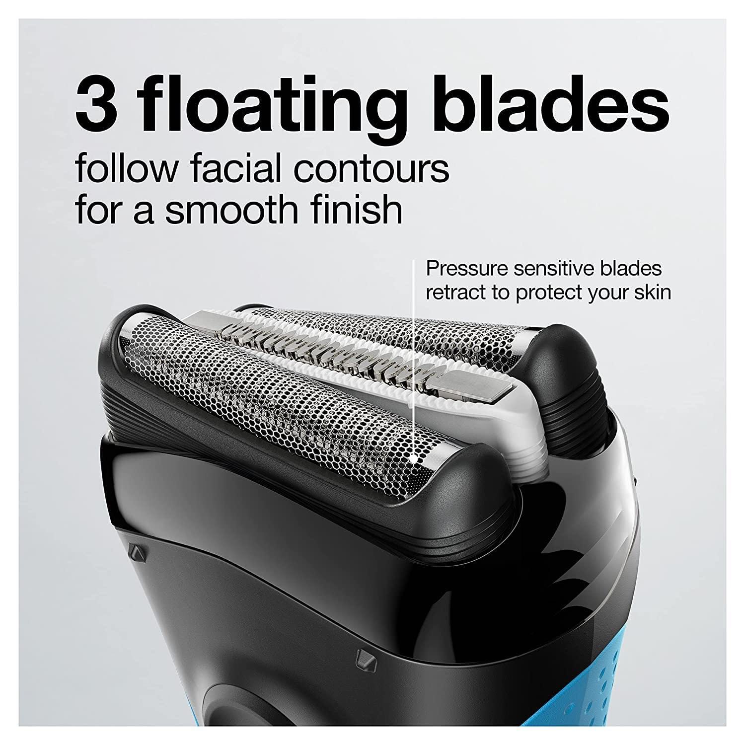 Aparat de ras electric Braun Series 3 3040s ProSkin Wet&Dry,sigilat