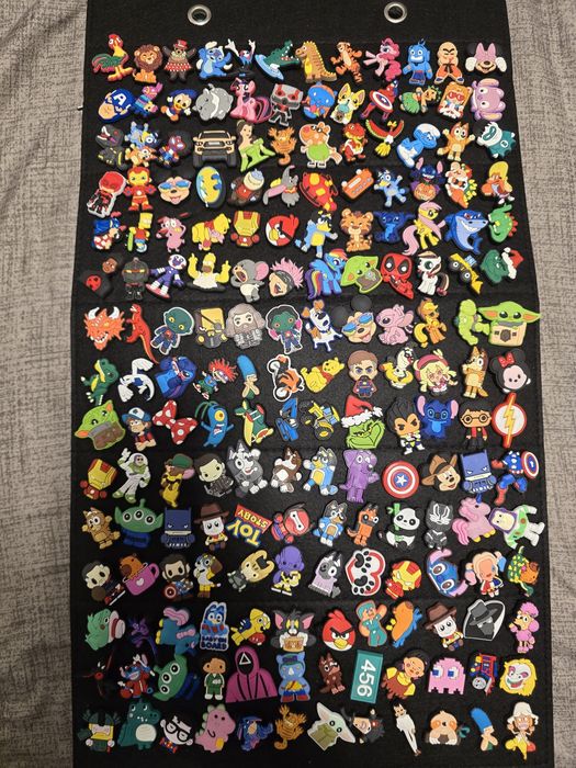 Accesorii crocs cu super eroi 10 buc la alegere