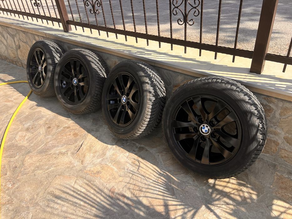 Джанти със зимни гуми от бмв 320 е90