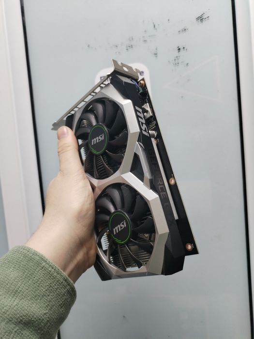 Видеокарта MSI GeForce GTX 1650 VENTUS XS OC/Kaspi Расрочка