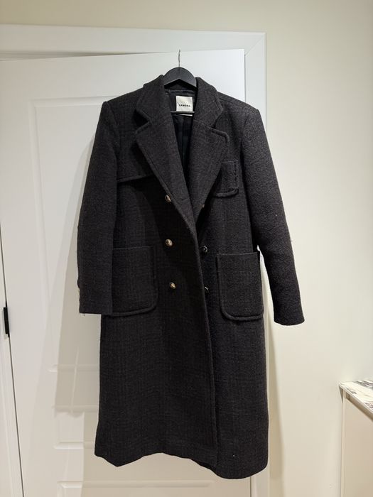 Sandro палто черно