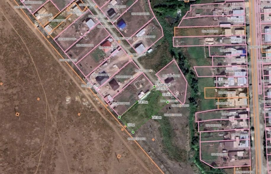 Земельный участок поселок Уштобе в частной собственности 25 соток ИЖС