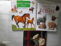 Enciclopedii despre animale de casa si salbatice, limba franceza