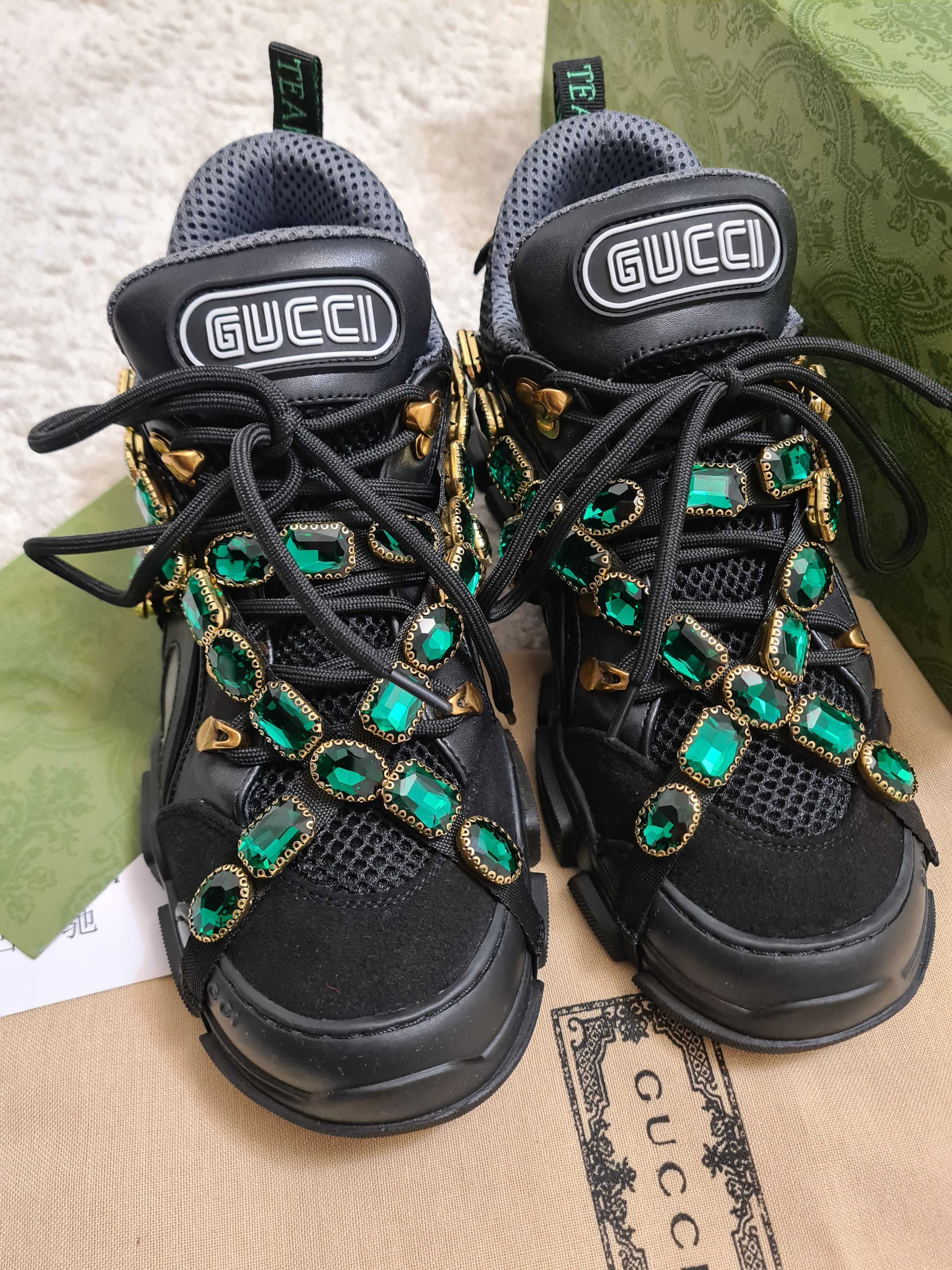 Adidasi Gucci Flashtrek, marimi 35-40, pantofi Premium