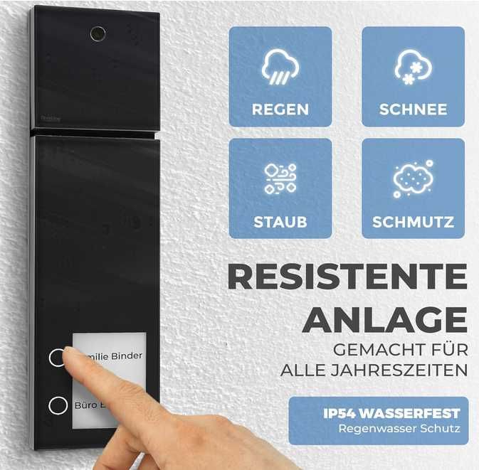 DOORLINE videointerfon  Fritz!Box + App Control, functie apelare tel