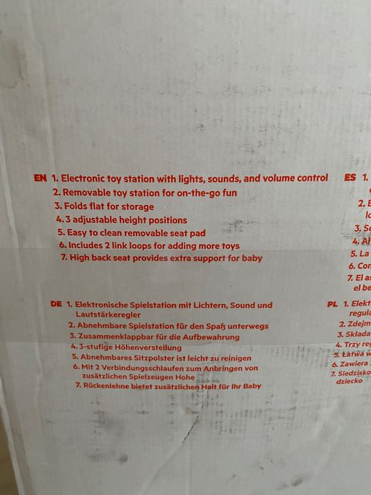 Проходилка Bright Stars, паяк, като нова!