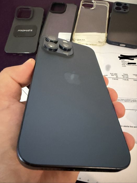Iphone 15 pro max 512GB blue liber impecabil garantie valabila