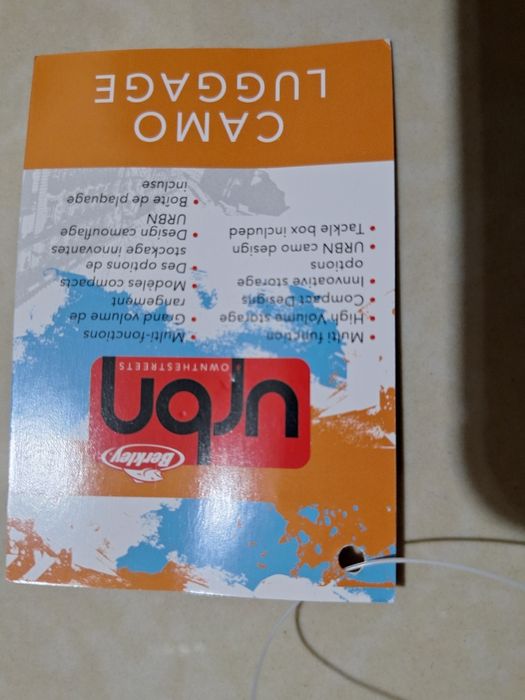 Husa Berkley URBN Rod Tube 125cm Grey Camo