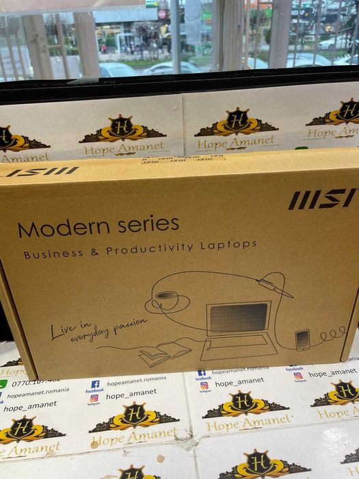 Hope Amanet P12 - Laptop MSI Modern 15 B7M-463