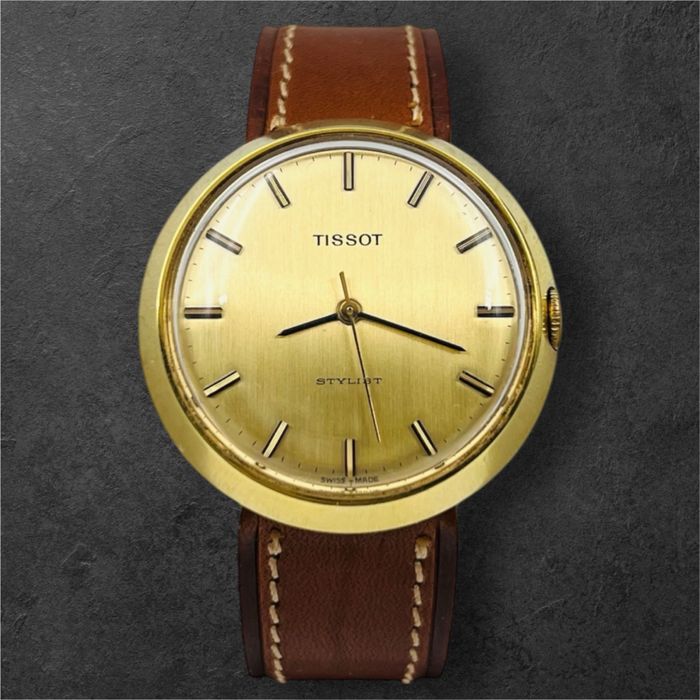 Tissot Stylist vintage механичен часовник за колекционери