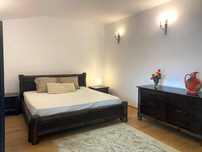 Set dormitor bambus pat XXL cu saltea