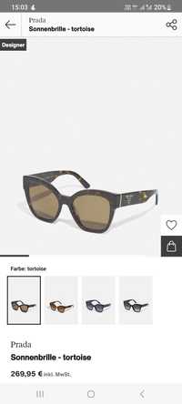 Vând ochelari de soare Prada și Gucci originali