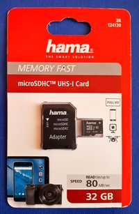 Card Micro SD Hama 32Gb FullHD Video