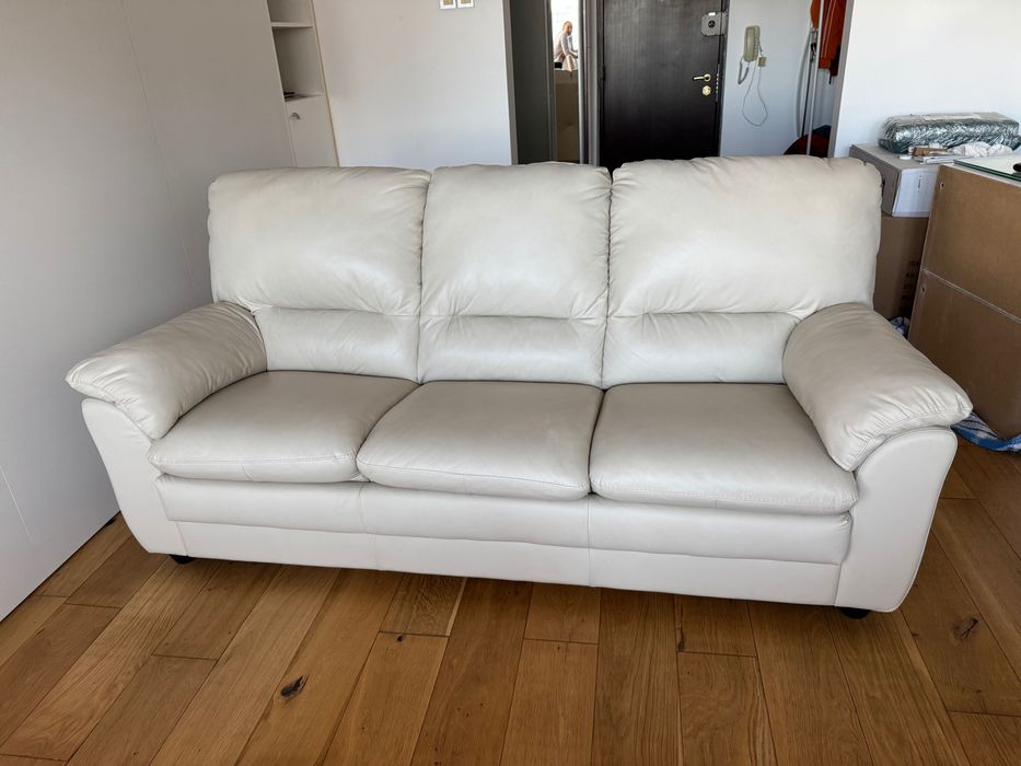 Canapea piele naturală MOBEXPERT 2024