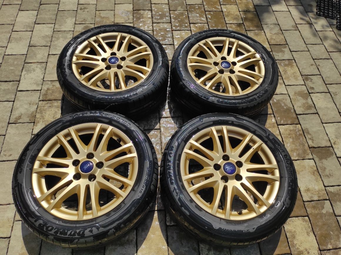 Jante aliaj R16 si cauciucuri vara ford focus 2