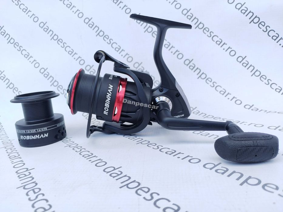 SET 2 Mulinete Feeder ROBINHAN RIVER MONSTER LA5000 tambur Long Cast