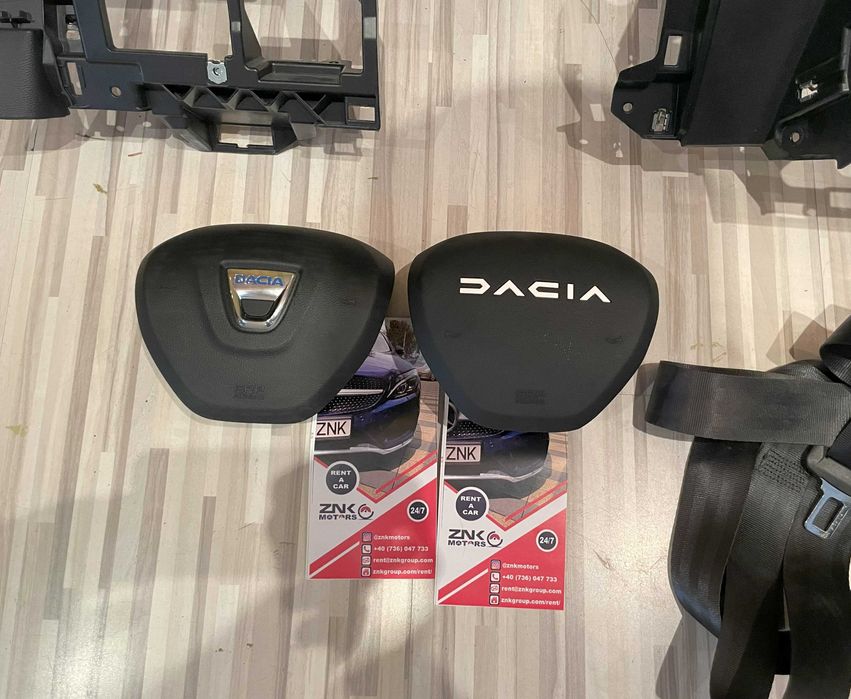 Dacia Sandero Logan 3 plansa bord - airbag volan pasager - set centuri