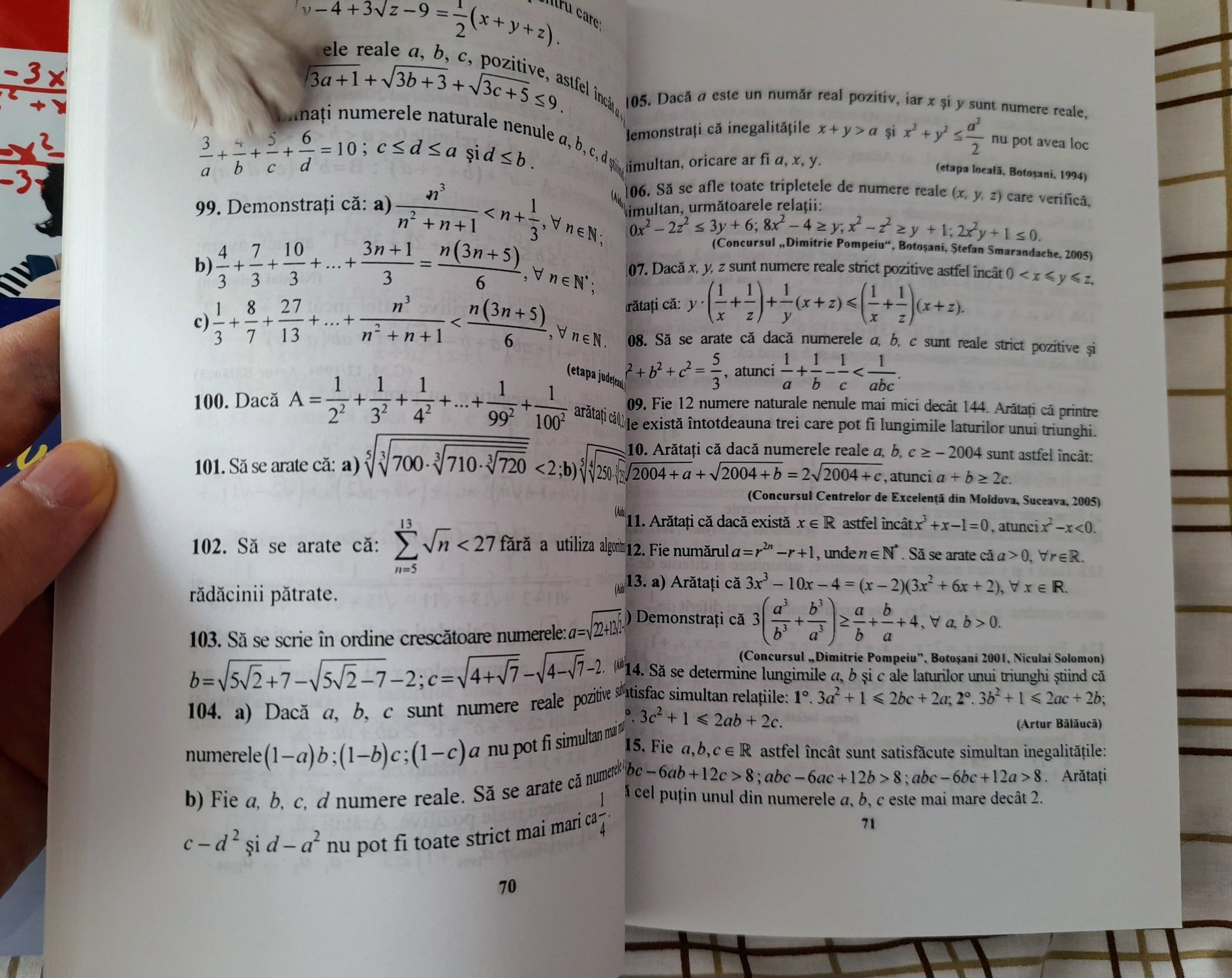 Culegeri Matematica + Atlas scolar