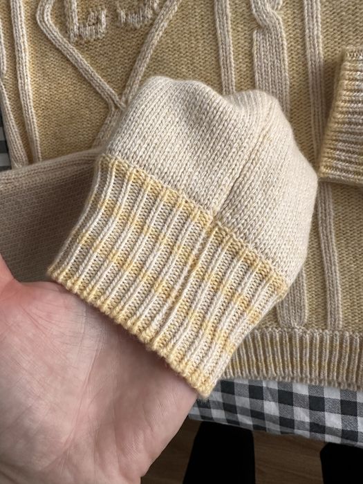 Pulover Marca Gucci, nou, nepurtat, bej-galben.