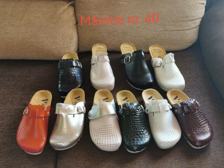 Vând saboți medicali piele Vesna