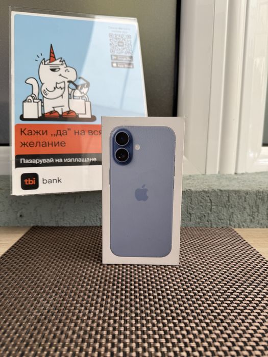 ЛИЗИНГ 72лв/м•iPhone 17 256 MIST BLUE* айфон 17 син