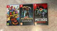 Vand jocuri Nintendo Switch: Super Mario & Metroid (Prime si Dread)