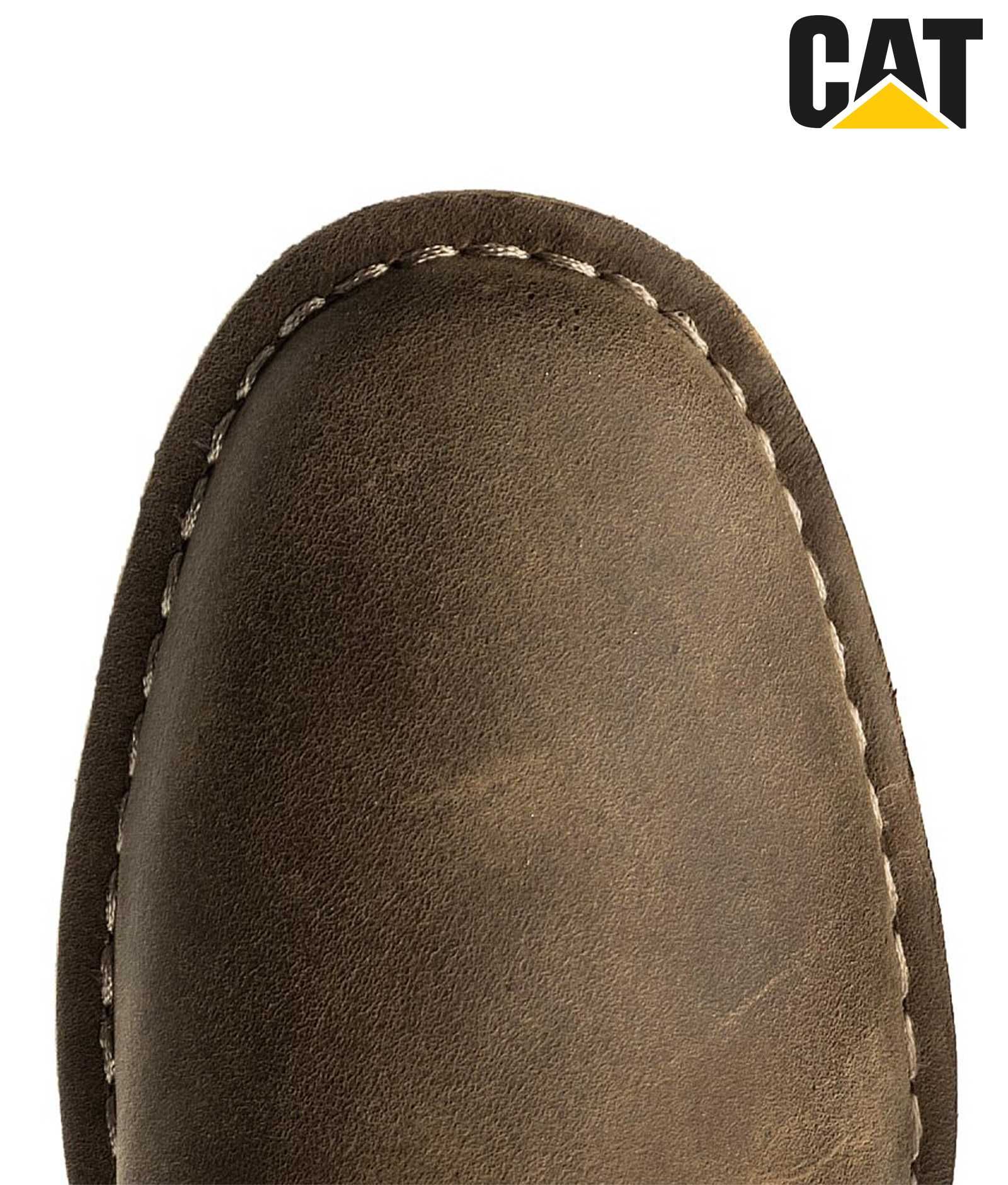 Мокасины кожаные, мужские туфли оригинал CAT Caterpillar [39-44]