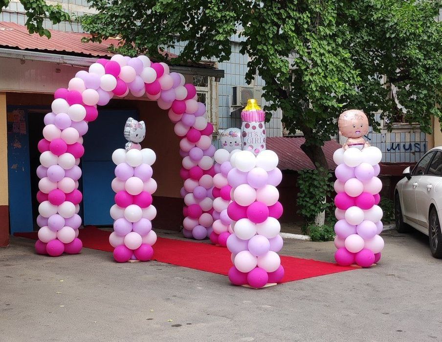 Оформление шарами