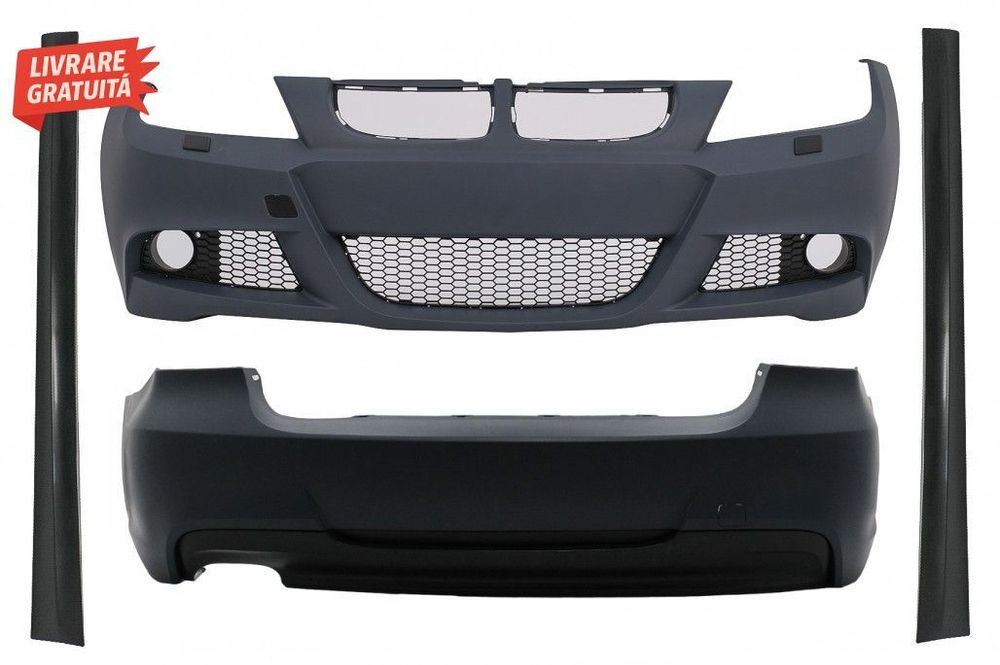 Kit Exterior BMW Seria 3 E90 (2005-2008) M-Technik Design- livrare gratuita