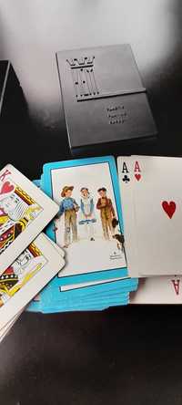 Carti joc KEM playing cards - cartile sunt Norman Rockwell