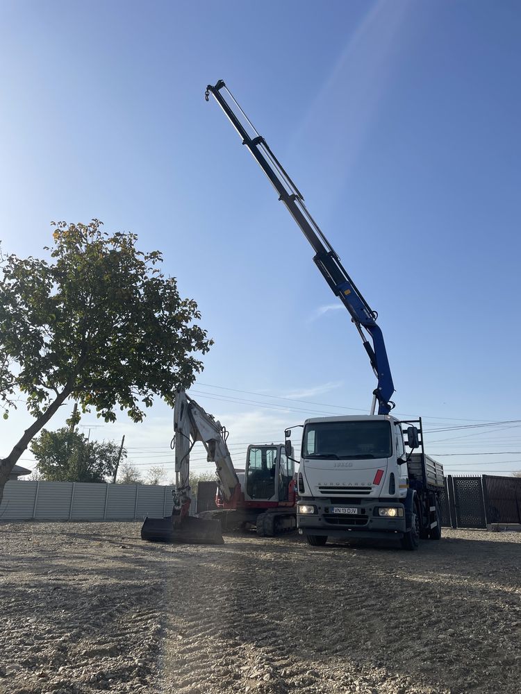 Închiriez utilaje excavator macara camion