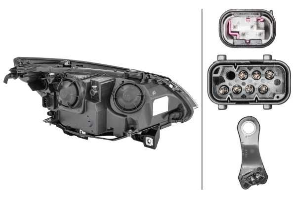 Фарове за BMW 5 E60/E61 - HELLA /2003-2007/