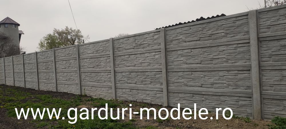 Placi și stâlpi pentru garduri beton de bune. Transport Vaslui ,Iasi