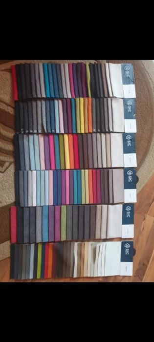 Pat tapițat cu taburet